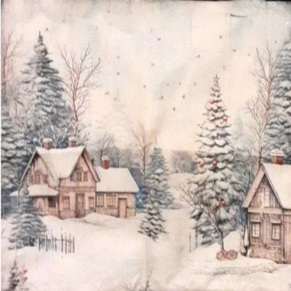 Set of Four Christmas Pillow Covers NWOT - Picture 6 of 16